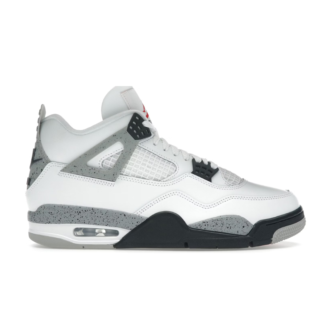 Jordan 4 White Cement